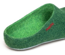 Gottstein Hausschuhe Magicfelt 701 (100% Wolle) dunkelgrün (Größe 36-42)